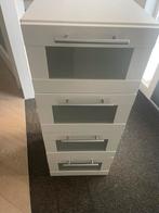 Ladekast met 4 lades, Huis en Inrichting, Kasten | Ladekasten, Ophalen, 50 tot 100 cm, Zo goed als nieuw, 3 of 4 laden
