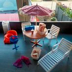 Barbie zwembad/barbecue set., Kinderen en Baby's, Ophalen of Verzenden