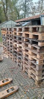 Europallets te koop ca. 40 stuks bieden vanaf €5,50 per stuk, Doe-het-zelf en Verbouw, Hout en Planken, Ophalen of Verzenden
