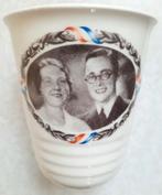 Beker van Juliana en Prins Bernard., Ophalen of Verzenden, Nederland, Servies