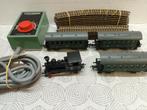LOKJE ANNA MET 3 RIJTUIGEN EN PROFI RAILS TRAFO, Hobby en Vrije tijd, Gelijkstroom, Fleischmann, Ophalen of Verzenden, Gebruikt