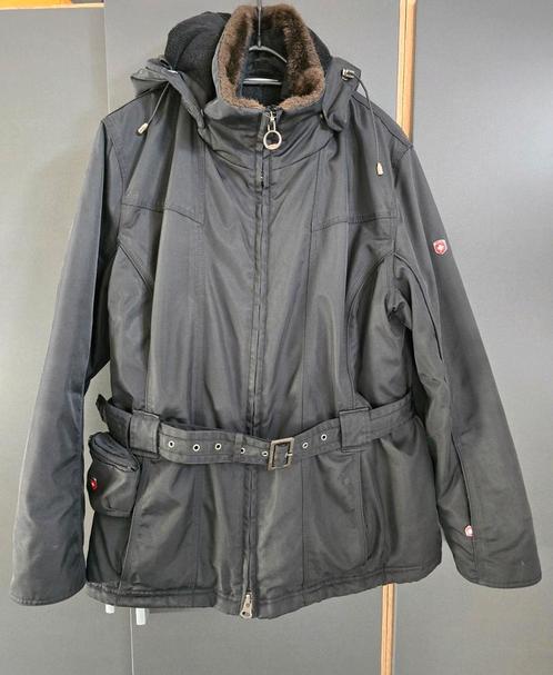 Wellensteyn jas. Model Zermatt. Kleur zwart. Maat XL, Kleding | Dames, Wintersportkleding, Zo goed als nieuw, Jack, Maat 46/48 (XL) of groter