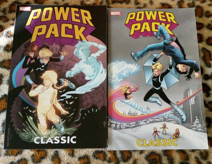 Marvel: Power Pack Classic Vol. 2 en Vol. 3 TPB, Boeken, Strips | Comics, Zo goed als nieuw, Meerdere comics, Amerika, Ophalen of Verzenden