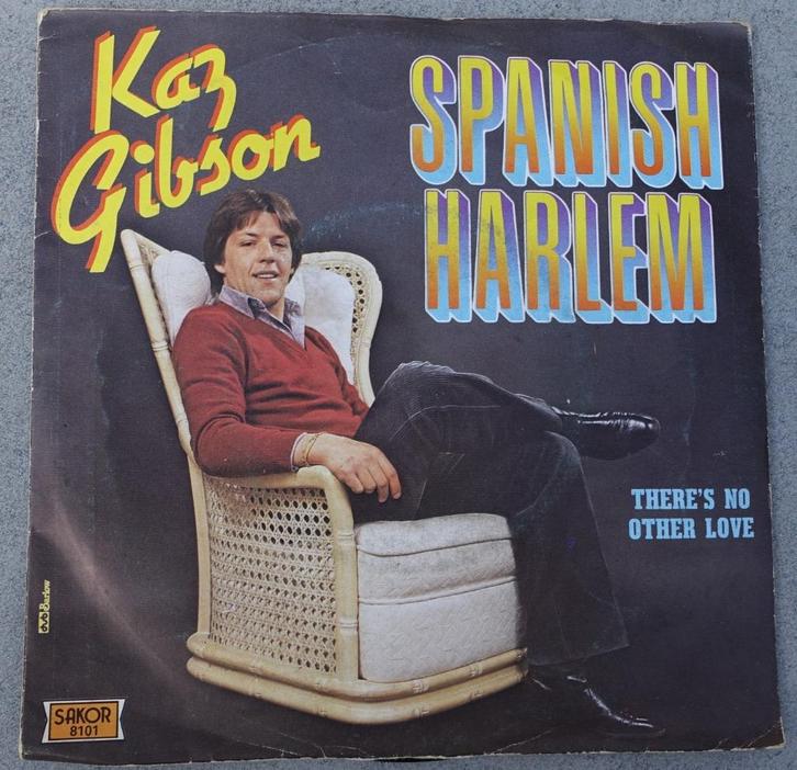 kasi gibson - spanish harlem, Cd's en Dvd's, Vinyl Singles, Zo goed als nieuw, Single, 7 inch, Ophalen of Verzenden