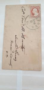 3694 usa george washington 1851 op envelop, Ophalen of Verzenden, Noord-Amerika