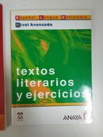 textos literarios y ejercicios, Concepción Bados Ciria, Ophalen of Verzenden, Zo goed als nieuw