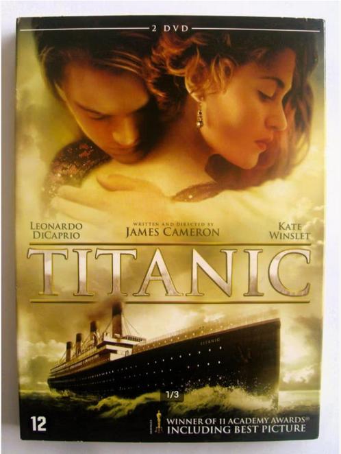 Titanic (originele dvd) Kate Winslet & Leonardo DiCaprio, Cd's en Dvd's, Dvd's | Drama, Waargebeurd drama, Vanaf 12 jaar, Ophalen of Verzenden
