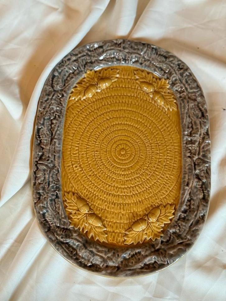 Bordallo Pinheiro Eikenblad Serveerschaal - Nieuw!, Huis en Inrichting, Woonaccessoires | Schalen en Manden, Nieuw, Schaal, Ovaal