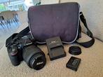 nikon d3200 body + 18-55mm lens, Audio, Tv en Foto, Fotocamera's Digitaal, Ophalen, Gebruikt, Nikon