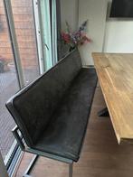 4 eetkamer stoelen met bijpassende bank, Huis en Inrichting, Stoelen, Ophalen, Zo goed als nieuw, Vijf, Zes of meer stoelen