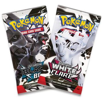 Pokemon Black Bolt & White Flare Boosters beschikbaar voor biedingen