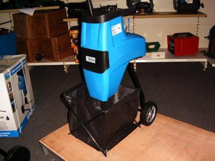 Stille walshakselaar 2800W 230V tot 44 mm met opvangzak, Tuin en Terras, Hakselaars, Nieuw, Elektrisch, Met opvangzak, Ophalen of Verzenden