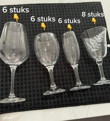 Glazen beschikbaar voor biedingen