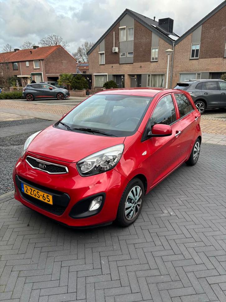 Kia Picanto 1.0 Cvvt 5-DRS 2015 Rood, Auto's, Kia, Particulier, Picanto, Benzine, A, Hatchback, Handgeschakeld, Origineel Nederlands