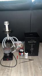 Moze Breeze Two - Wavy Frosted Hookah/Shisha, Verzamelen, Rookartikelen, Aanstekers en Luciferdoosjes, Ophalen, Zo goed als nieuw