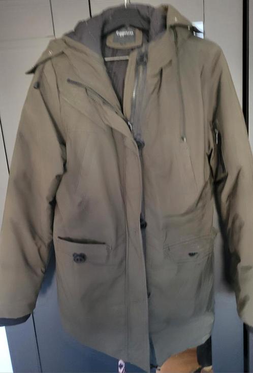 groene winterjas xl copperose, Kleding | Dames, Jassen | Winter, Zo goed als nieuw, Maat 46/48 (XL) of groter, Groen, Ophalen of Verzenden