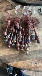 11 kerstpegels. 4 bruin en 7 oil-glans, Ophalen, Zo goed als nieuw