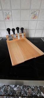 kaasplank met mesjes, Huis en Inrichting, Keuken | Keukenbenodigdheden, Ophalen of Verzenden, Nieuw