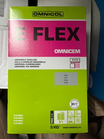 Omnicol Tegellijm 5 kg (grijs) beschikbaar voor biedingen