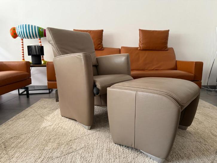 Jori Angel fauteuil (Originals Collection by JORI) NP:€7.349, Huis en Inrichting, Fauteuils, Zo goed als nieuw, Leer, 50 tot 75 cm