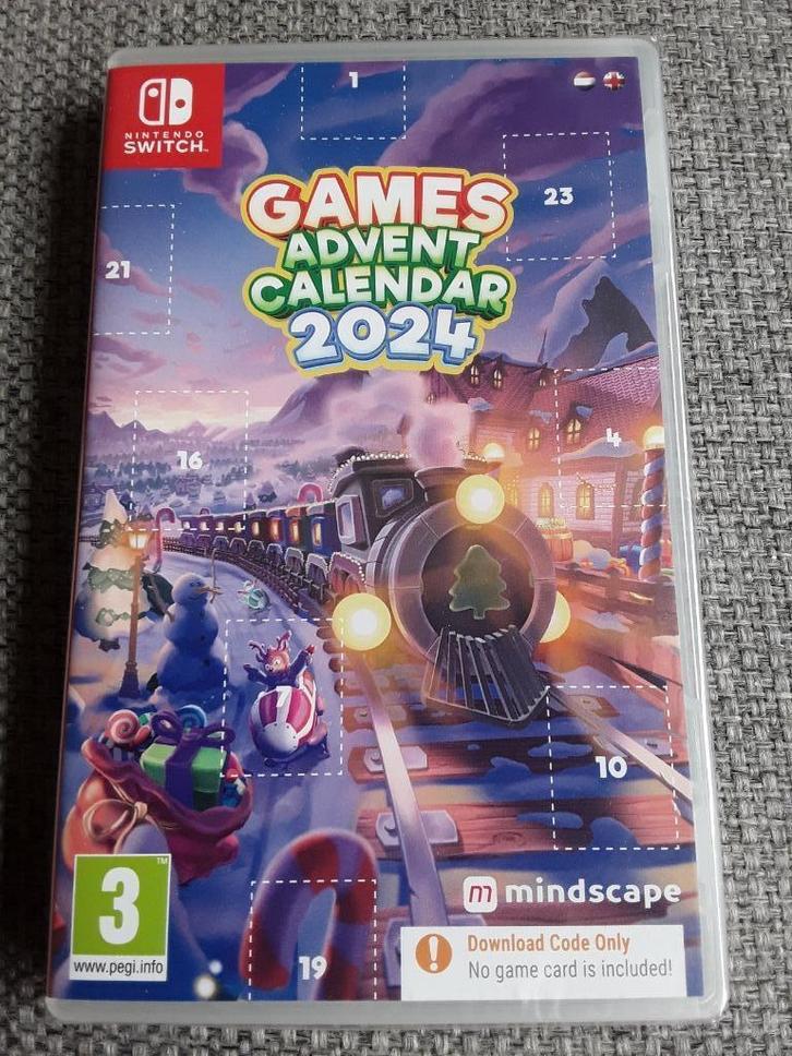 Nintendo Switch Game Games Advent Calender 2024 NIEUW !!, Spelcomputers en Games, Games | Nintendo Switch, Nieuw, Sport, 3 spelers of meer