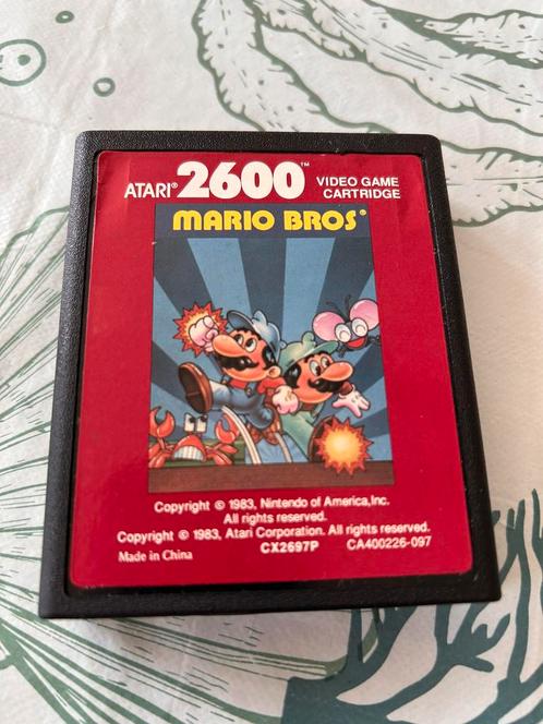 Atari 2600 Mario Bros, Spelcomputers en Games, Games | Atari, Gebruikt, Atari 2600, 1 speler, Vanaf 3 jaar, Ophalen of Verzenden
