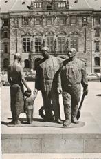 240 Rotterdam Verzetsmonument Stadhuisplein 1960, Ophalen of Verzenden, 1940 tot 1960, Ongelopen, Zuid-Holland
