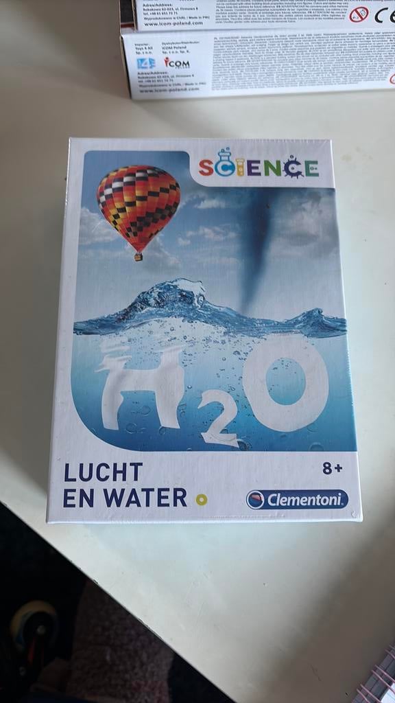 Science proefje met lucht en water, Ophalen of Verzenden, Nieuw