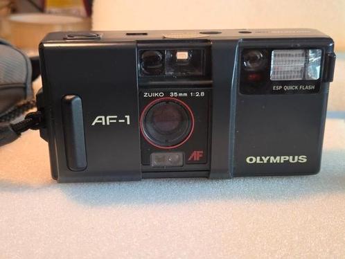 Izgs Olympus AF-1 Fotocamera ,Quick Flash met tasje, Audio, Tv en Foto, Fotocamera's Analoog, Zo goed als nieuw, Compact, Olympus