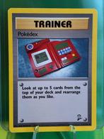 1995 115/130 Trainer Pokedex, Hobby en Vrije tijd, Verzamelkaartspellen | Pokémon, Gebruikt, Ophalen of Verzenden, Losse kaart