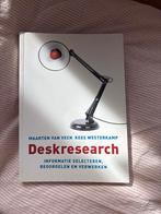 Deskresearch - Maarten van Veen, Kees Westerkamp, Ophalen of Verzenden, Zo goed als nieuw, HBO