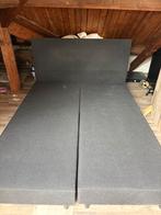 Boxspring 160x200, Ophalen, Gebruikt, Zwart, Tweepersoons