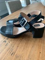 Roberto d’Angelo zwarte leren sandalen met hakje zgan, Kleding | Dames, Schoenen, Zwart, Sandalen of Muiltjes, Ophalen of Verzenden