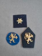2 Nederlandse  leeuwtjes en ster, Ophalen of Verzenden, Landmacht, Nederland, Embleem of Badge
