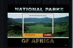TANZANIA 2015 PF BLOK NATIONAL PARK LANDSCHAPPEN, Ophalen of Verzenden, Postfris, Dier of Natuur