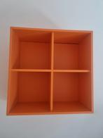 Oranje Boekenkast - Gratis!, Met plank(en), Minder dan 50 cm, Gebruikt, Ophalen of Verzenden