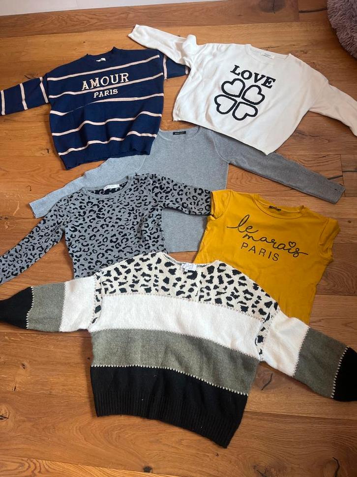 Truien en topje maat S - klesingkast opruiming!, Kleding | Dames, Truien en Vesten, Gedragen, Maat 36 (S), Overige kleuren, Ophalen of Verzenden