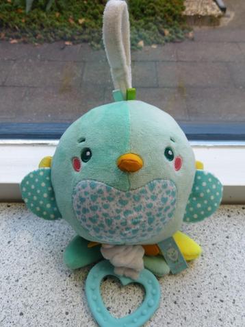 Muziekknuffel Vogel merk Baby Clementony speelt Brahms beschikbaar voor biedingen