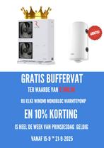 WARMTEPOMP 10% korting en gratis buffervat ( PRINSJES WEEK ), Doe-het-zelf en Verbouw, Verwarming en Radiatoren, Ophalen, Overige typen
