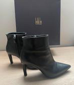 Enkellaarsjes Billi Bi, met hoge hak, zwart leer, mt 36, Billi bi, Zwart, Lage of Enkellaarzen, Ophalen of Verzenden