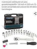 Wesco Gereedschapskoffer 40-delig, Auto diversen, Ophalen of Verzenden, Nieuw