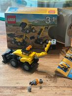 Lego Creator 31041 Bouwvoertuigen 3-in-1, Ophalen of Verzenden, Gebruikt, Complete set, Lego