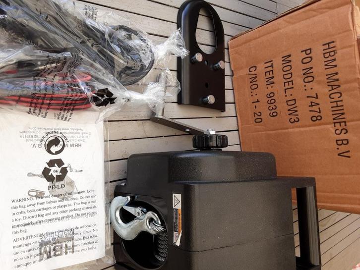 Elektrische lier, draagbaar, 12volt, auto, aanhanger, Auto-onderdelen, Overige Auto-onderdelen, Nieuw, Ophalen of Verzenden