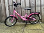 Roze Puky Kinderfiets 16 inch, Ophalen, Gebruikt, 16 inch, Handrem