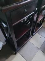 2 vintage teakhouten nachkastjes p/st 29.95, Ophalen, Heikant 21 Kaatsheuvel, Minder dan 45 cm, Belle Vieille Brocante