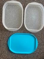 Tupperware vleeswaren bakjes, Ophalen of Verzenden, Gebruikt
