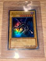 Yu-Gi-Oh! Red-Eyes B. Dragon SDJ-001, Ophalen of Verzenden, Zo goed als nieuw, Losse kaart, Foil