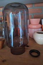 Hanglamp rookglas, Huis en Inrichting, Lampen | Hanglampen, Ophalen of Verzenden, Zo goed als nieuw, Minder dan 50 cm