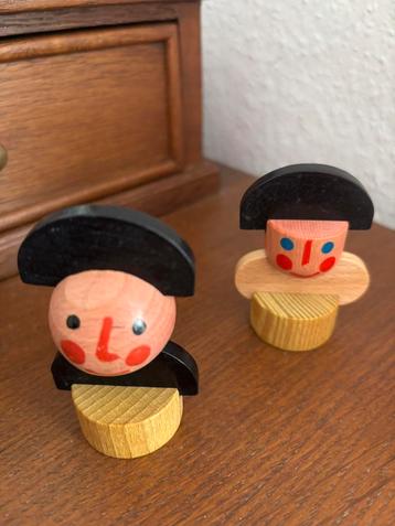 TOFA Bauhaus Houten Speelgoedfiguren - Sutnar Stijl beschikbaar voor biedingen