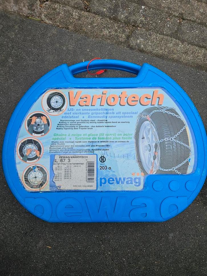 Pewag Variotech SL 67 3 Sneeuwkettingen, Auto diversen, Sneeuwkettingen, Gebruikt, Ophalen